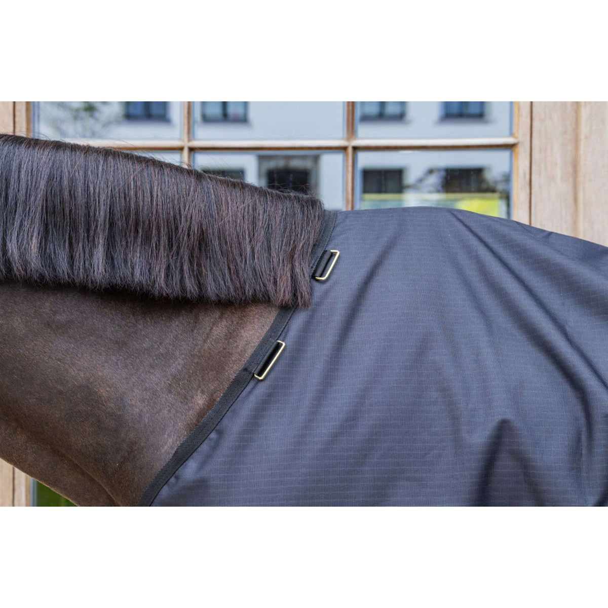Kentucky Turnout Rug All Weather Waterproof Classic 50g Schwarz