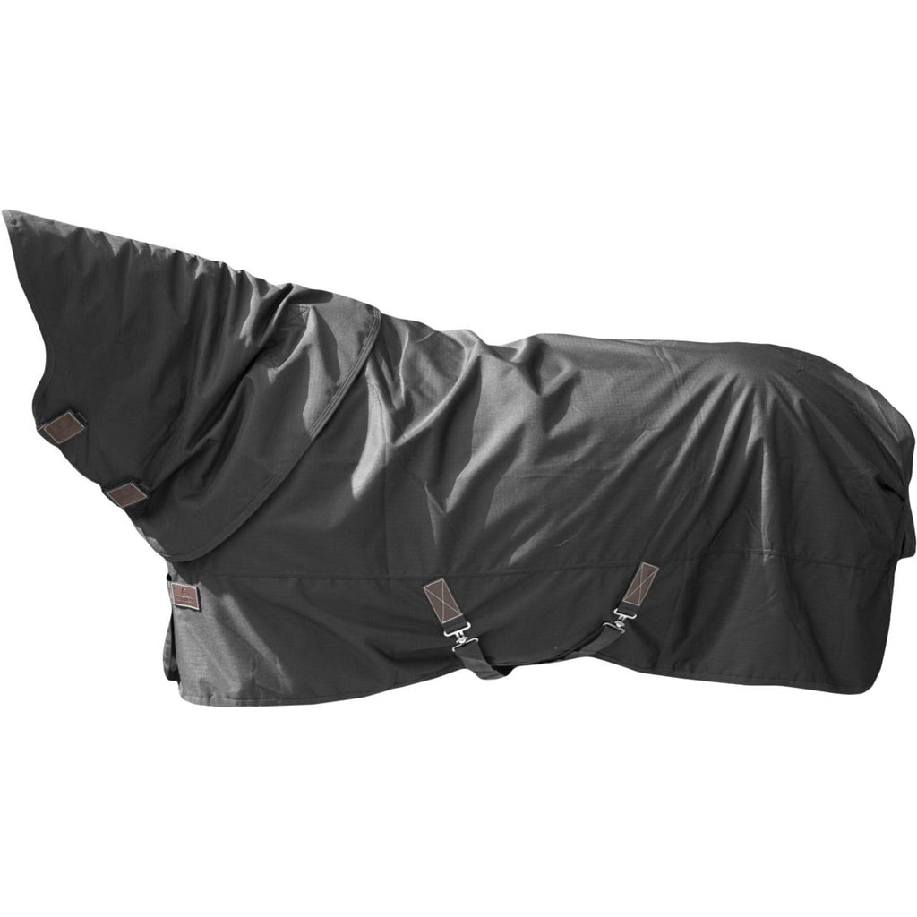 Kentucky Turnout Rug All Weather Quick Dry Fleece with Neck 0g Schwarz