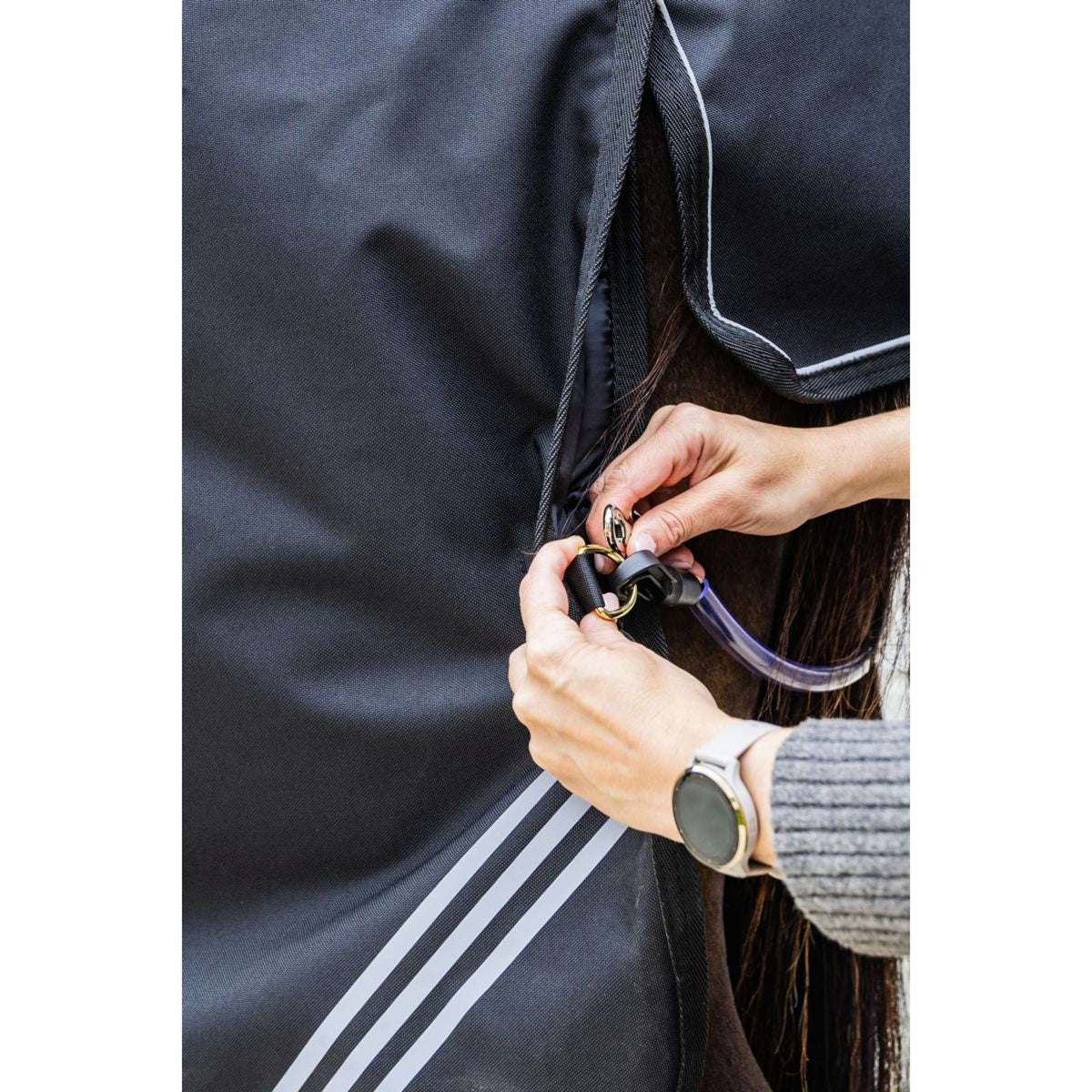 Kentucky Turnout Rug All Weather Comfort Waterproof 100g Schwarz