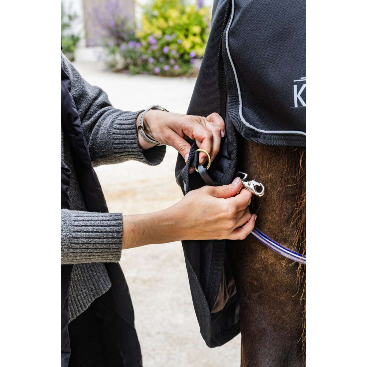 Kentucky Turnout Rug All Weather Comfort Waterproof 100g Schwarz