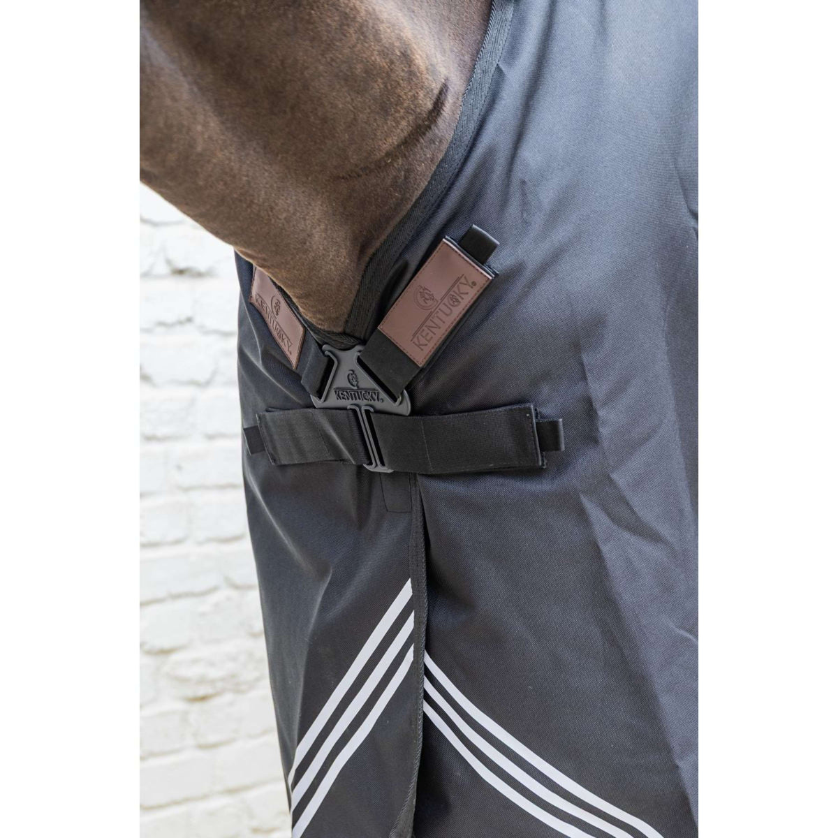 Kentucky Turnout Rug All Weather Comfort Waterproof 100g Schwarz