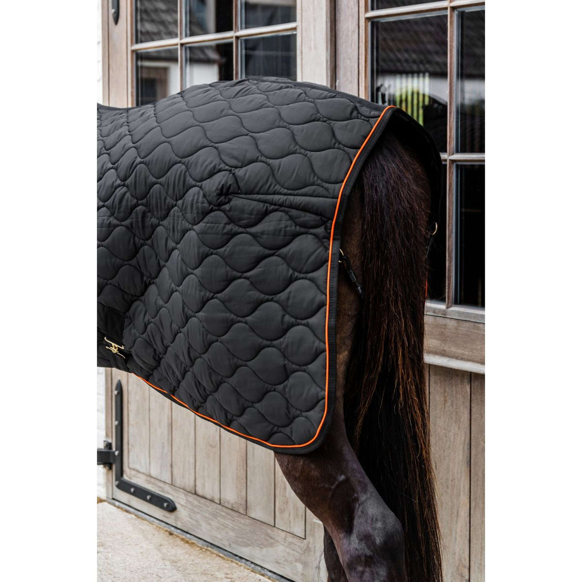 Kentucky Stalldecke Wave Schwarz