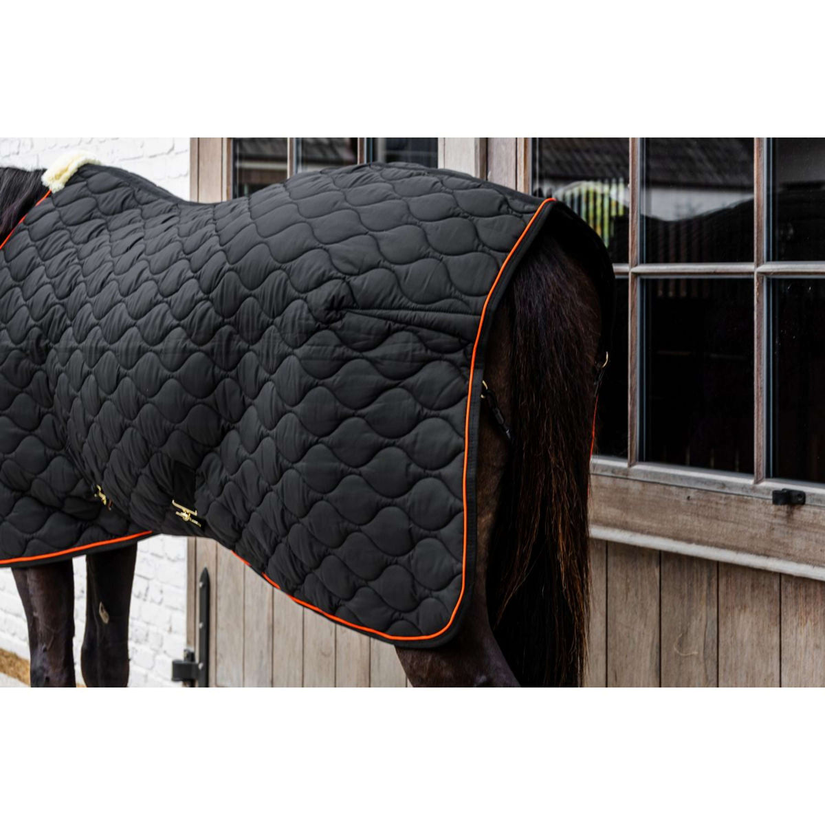 Kentucky Stalldecke Wave Schwarz