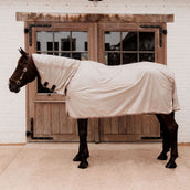 Kentucky Fliegendecke Comfort Mesh Classic with Neck & Belly Cover Beige/Bordeaux