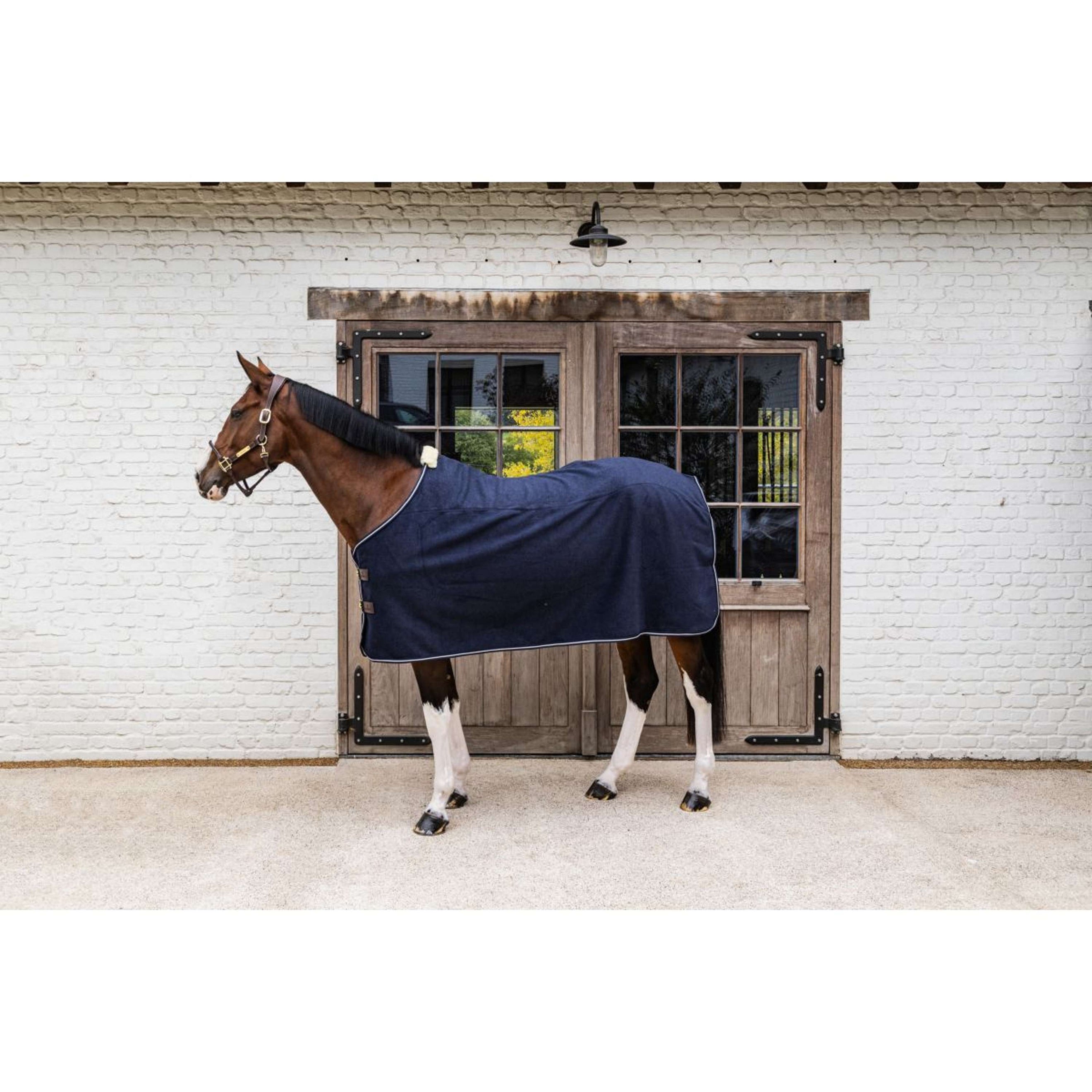 Kentucky Fleecedecke Heavy Melange Navy