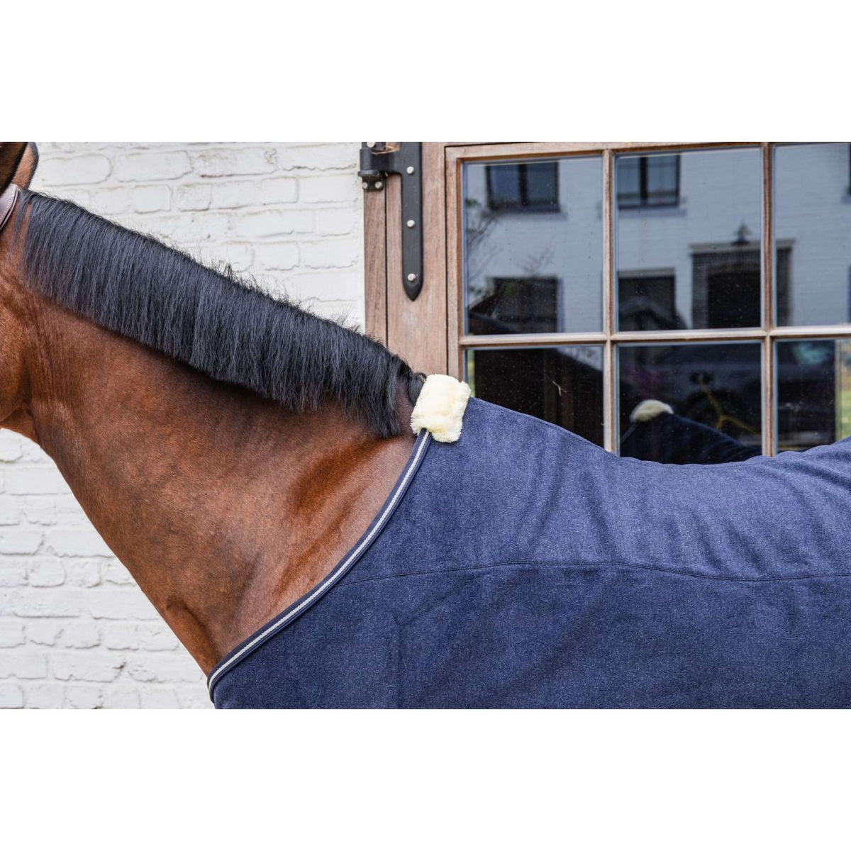Kentucky Fleecedecke Heavy Melange Navy
