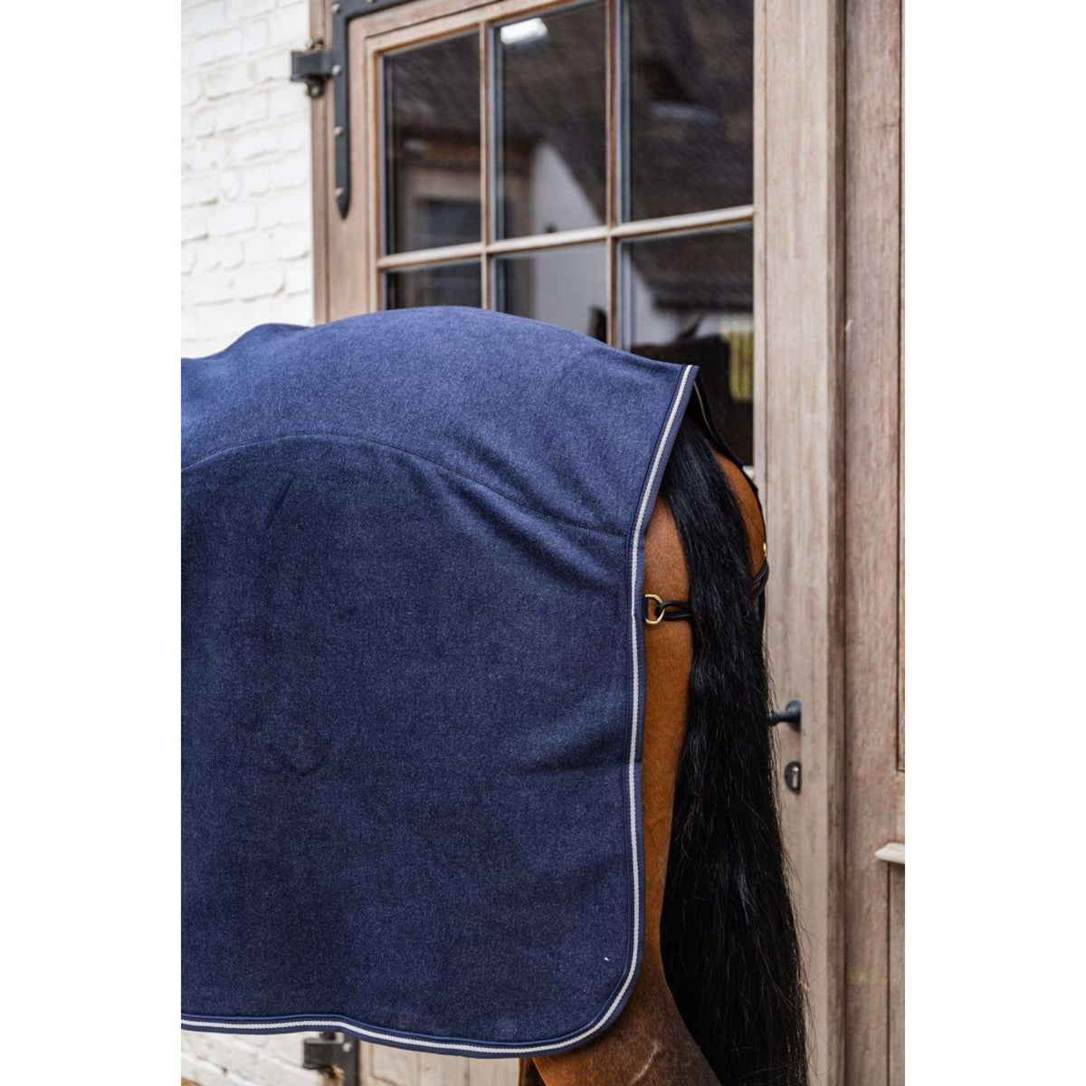 Kentucky Fleecedecke Heavy Melange Navy