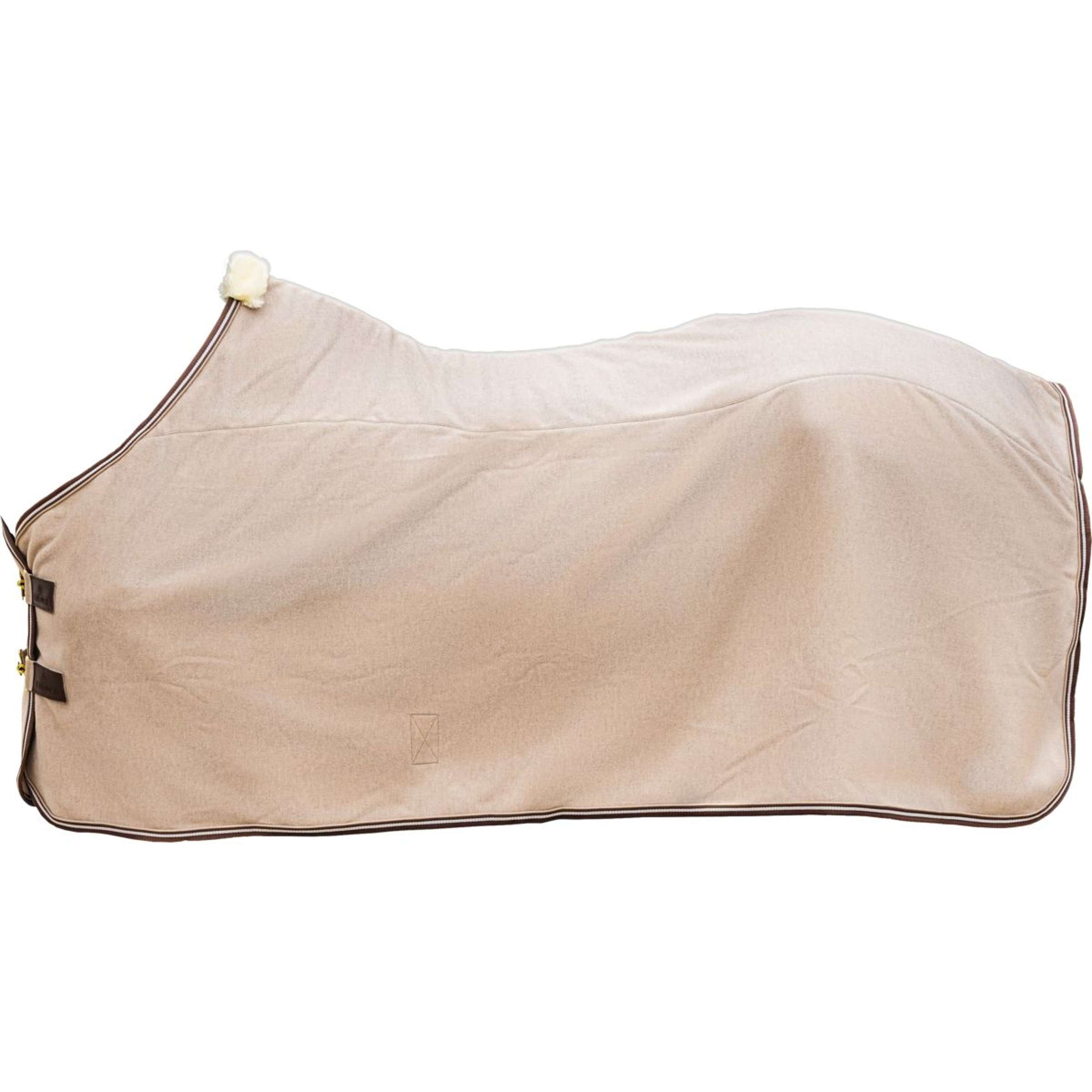 Kentucky Fleecedecke Heavy Melange Beige