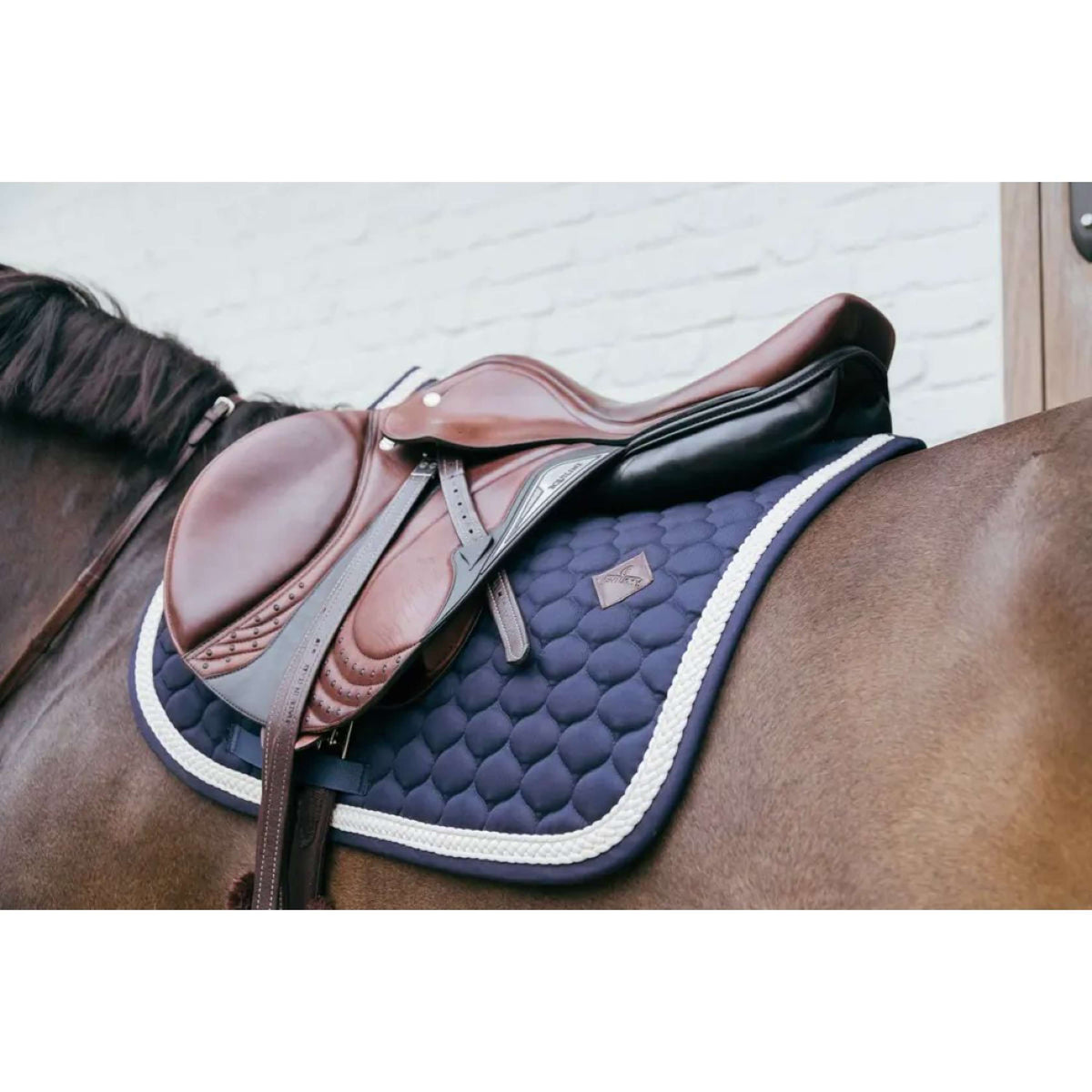 Kentucky Schabracke Plaited Springen Navy