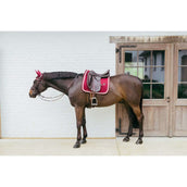 Kentucky Horsewear Schabracke Plaited Dressur Bordeaux