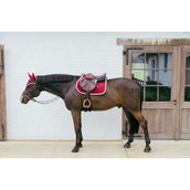 Kentucky Horsewear Schabracke Plaited Springen Bordeaux