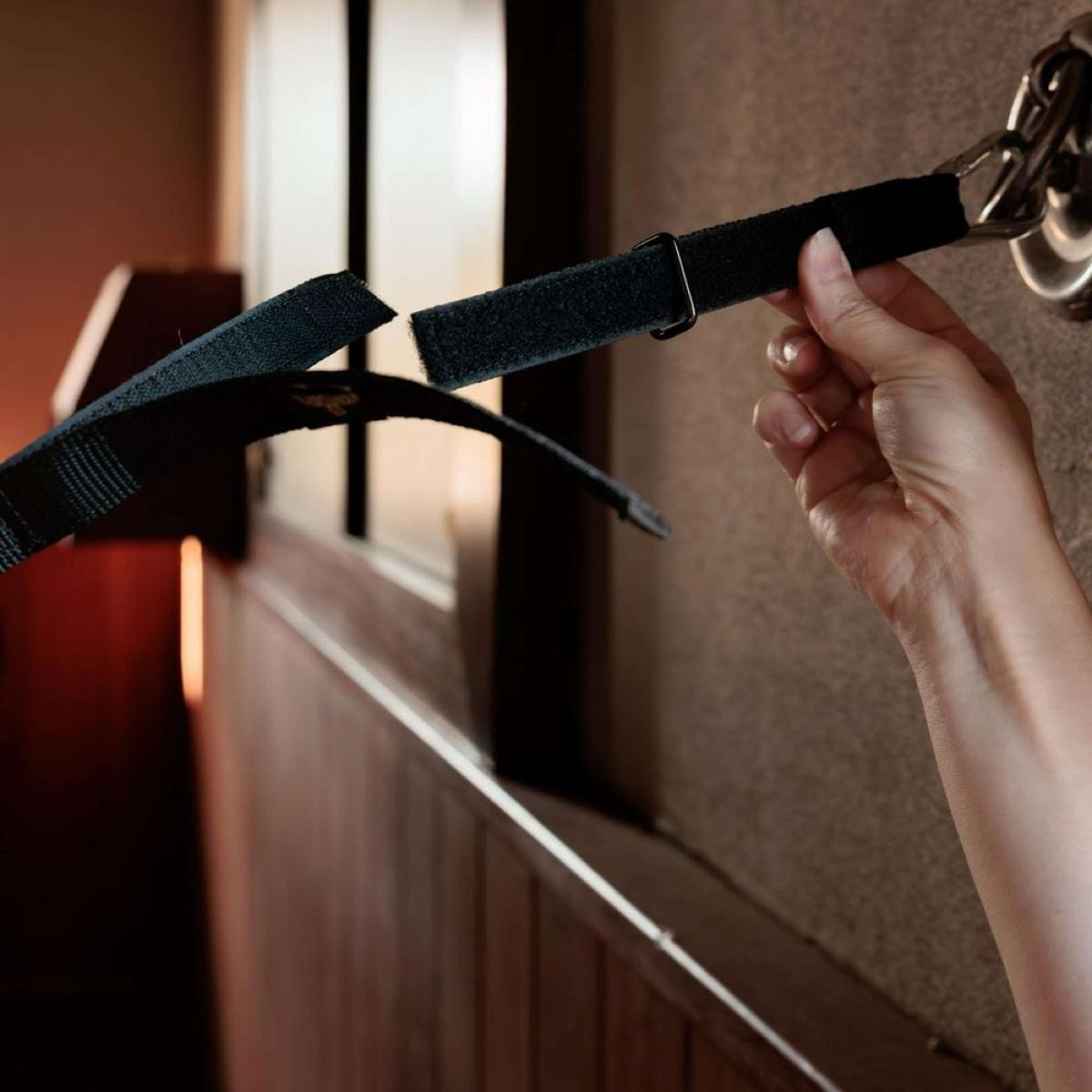 Kentucky Anbindestrick Safety Schwarz