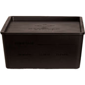 Kentucky Futtertrog mit Deckel Schwarz