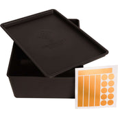 Kentucky Futtertrog mit Deckel Schwarz