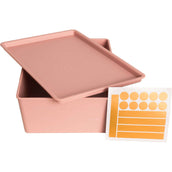 Kentucky Futtertrog mit Deckel Old Rose