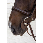 Kentucky Gebissringe Bit Guard Braun