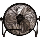 Kentucky Kabelloser Ventilator mit Akku und Ladegerät Schwarz