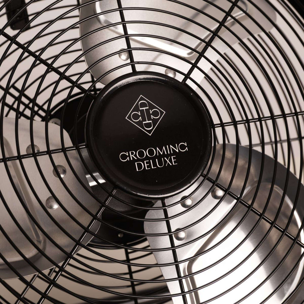 Kentucky Kabelloser Ventilator mit Akku und Ladegerät Schwarz