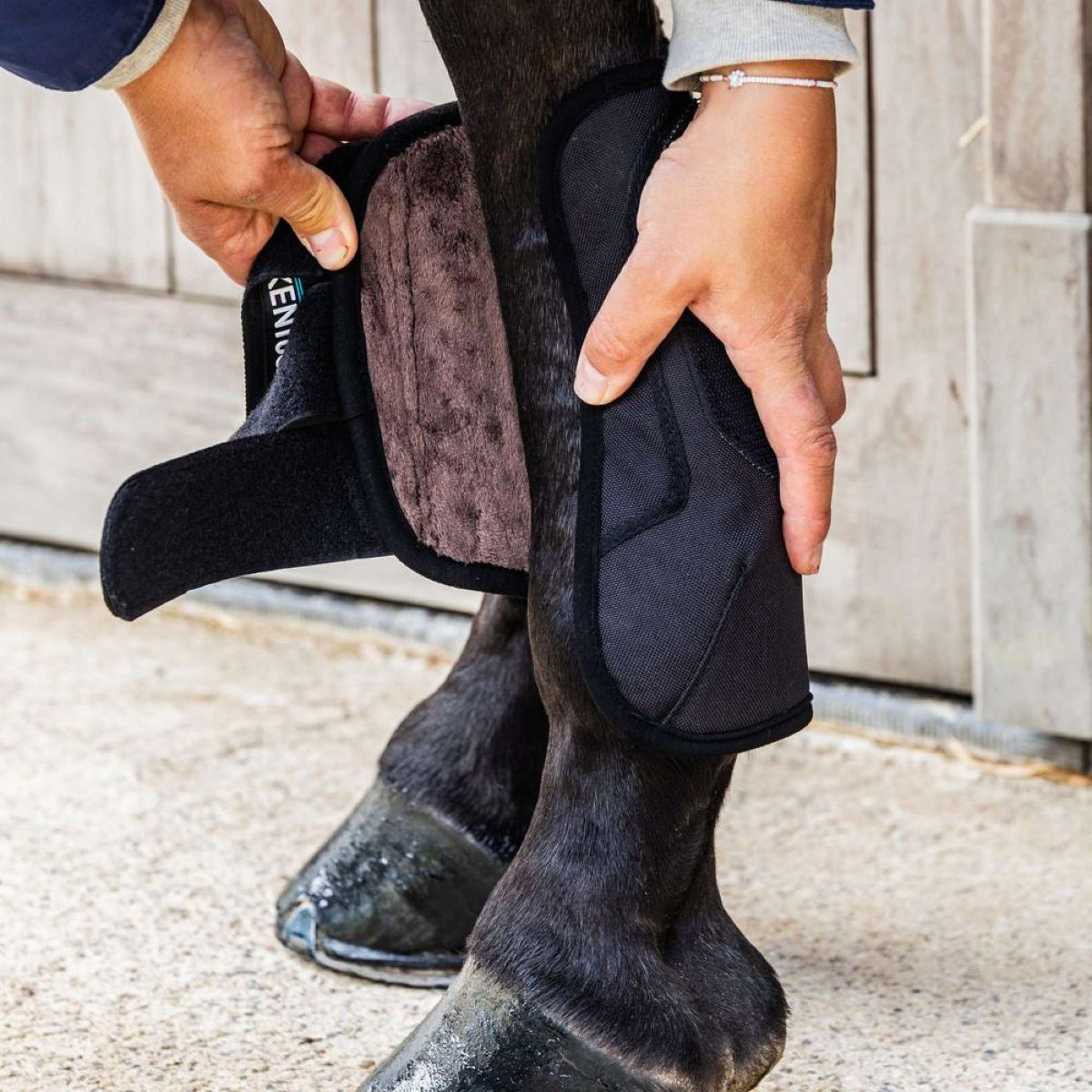 Kentucky Horsewear Eventing Boots 3D Air Flow Skin Friendly Front Schwarz