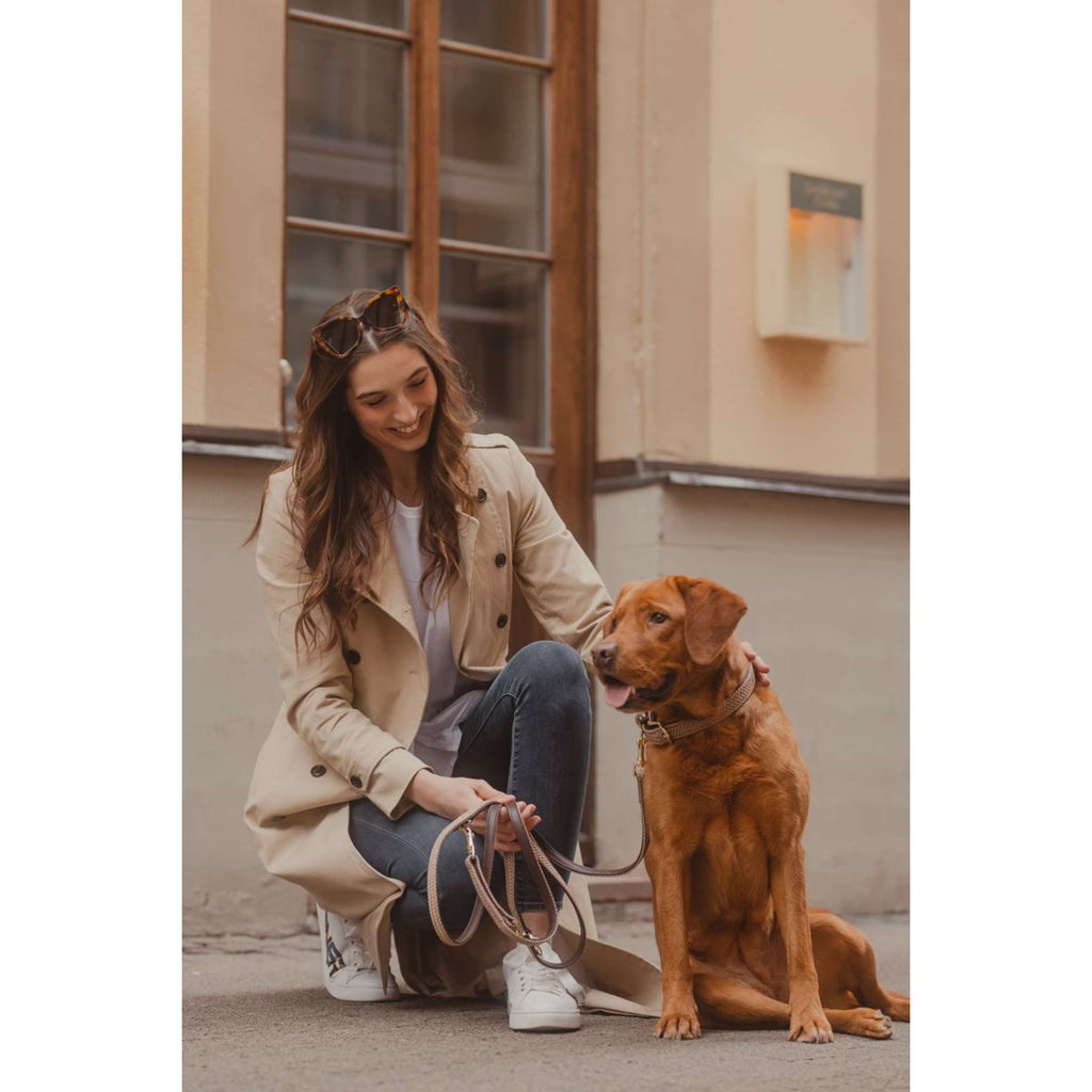 Kentucky Kragen Plaited Nylon Beige
