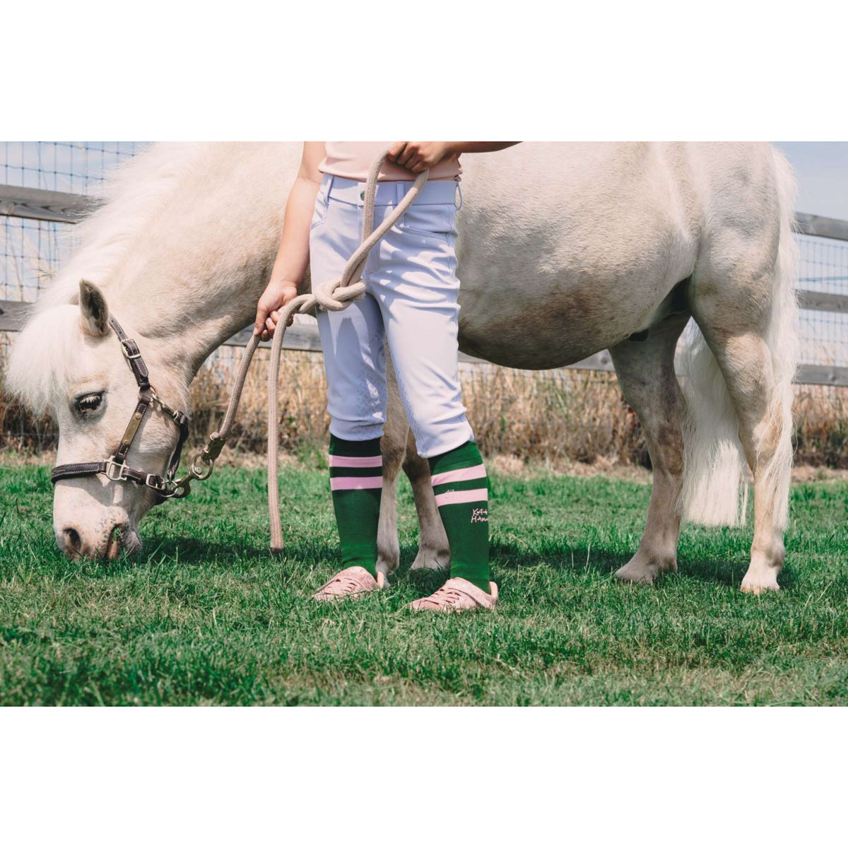 Kentucky Reithose Miami City Knee Grip Girls Lila