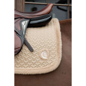 Kentucky Horsewear Schabracke Fake Fur Onion Quilt Springen Beige