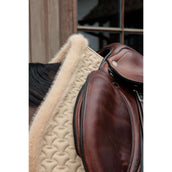 Kentucky Horsewear Schabracke Fake Fur Onion Quilt Springen Beige