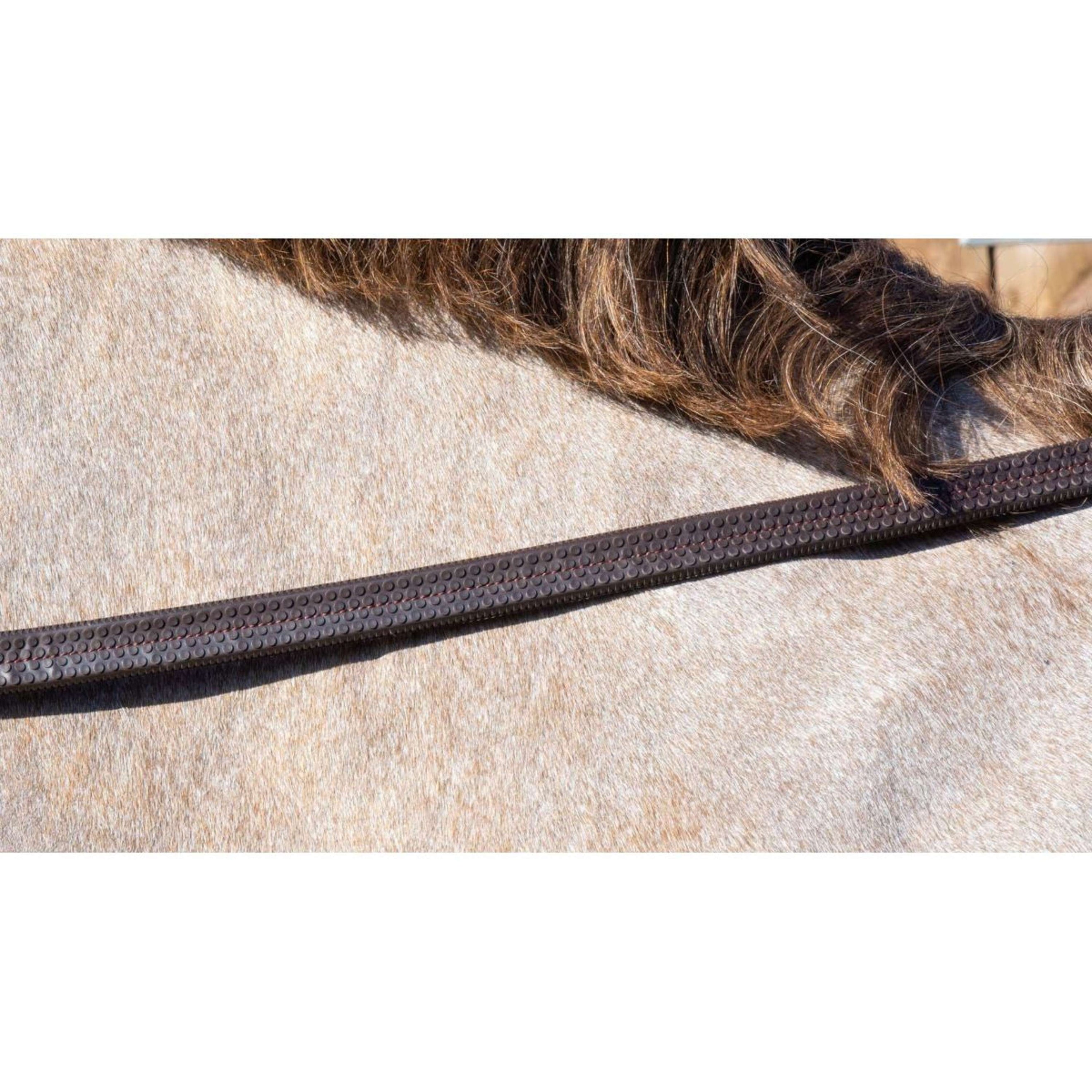 Dyon Zügel Working by Dyon 1/2 Gummi Braun