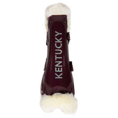 Kentucky Gamaschen Bamboo Elastic Vegan Sheepskin Bordeaux