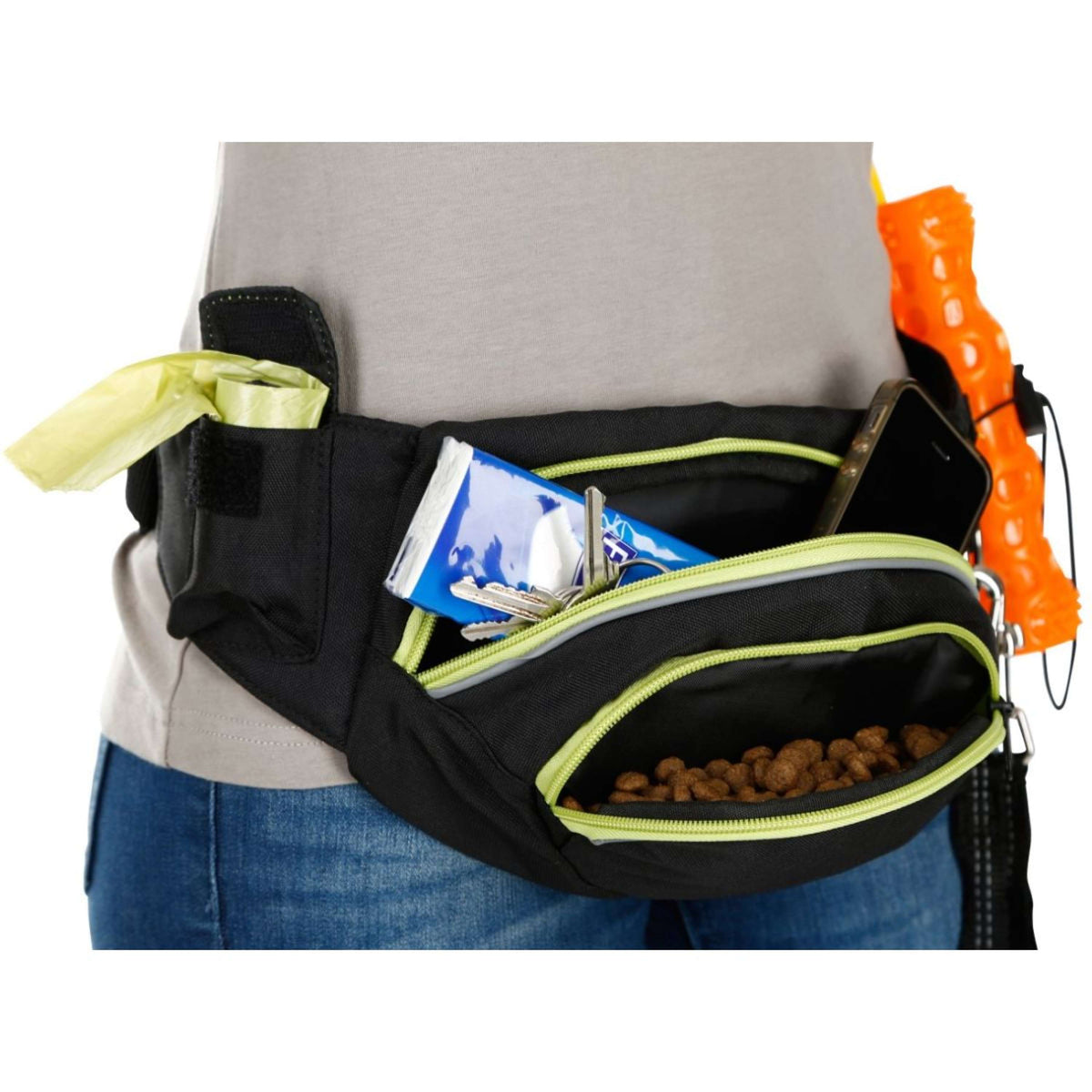 Kerbl Bauchtasche Active Schwarz