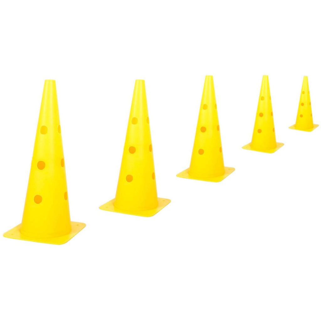 Kerbl Agility Pylon Set 3 Hindernisse Rot/Gelb