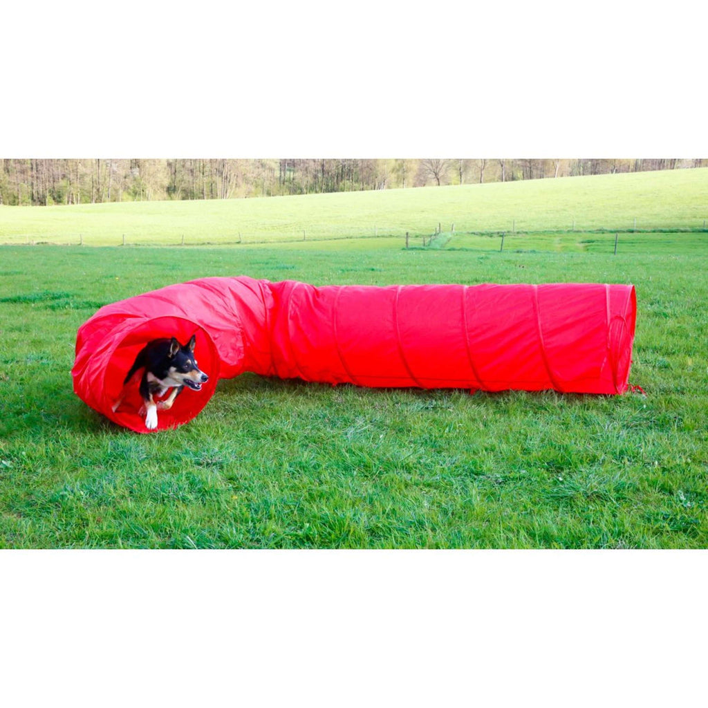 Kerbl Agility Hundetunnel Rot