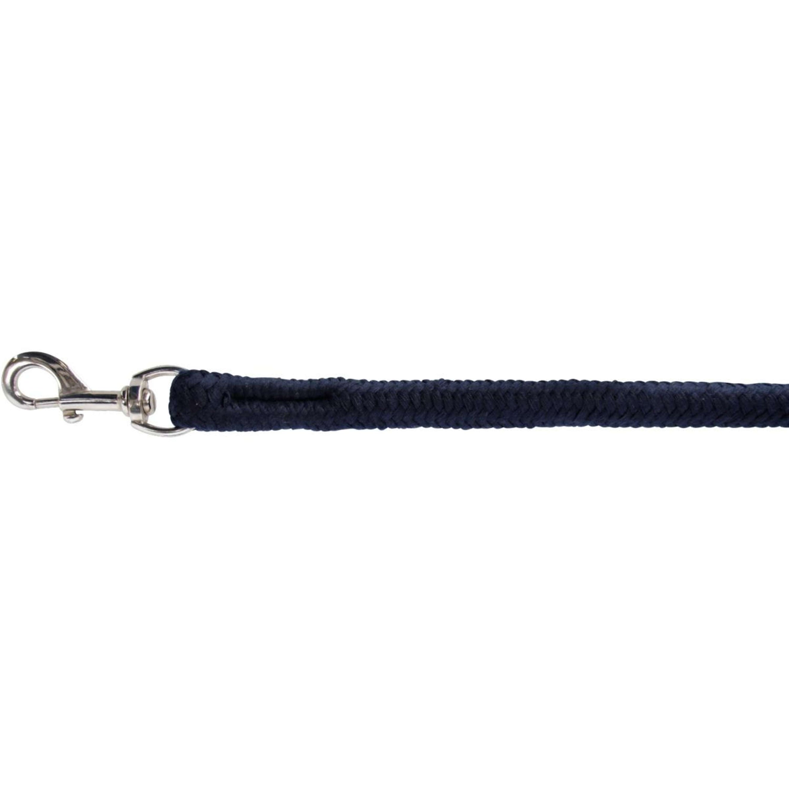 Kerbl Strick Baumwolle mit Karabinerhaken Blau Kerbl Strick Baumwolle mit Karabinerhaken Blau