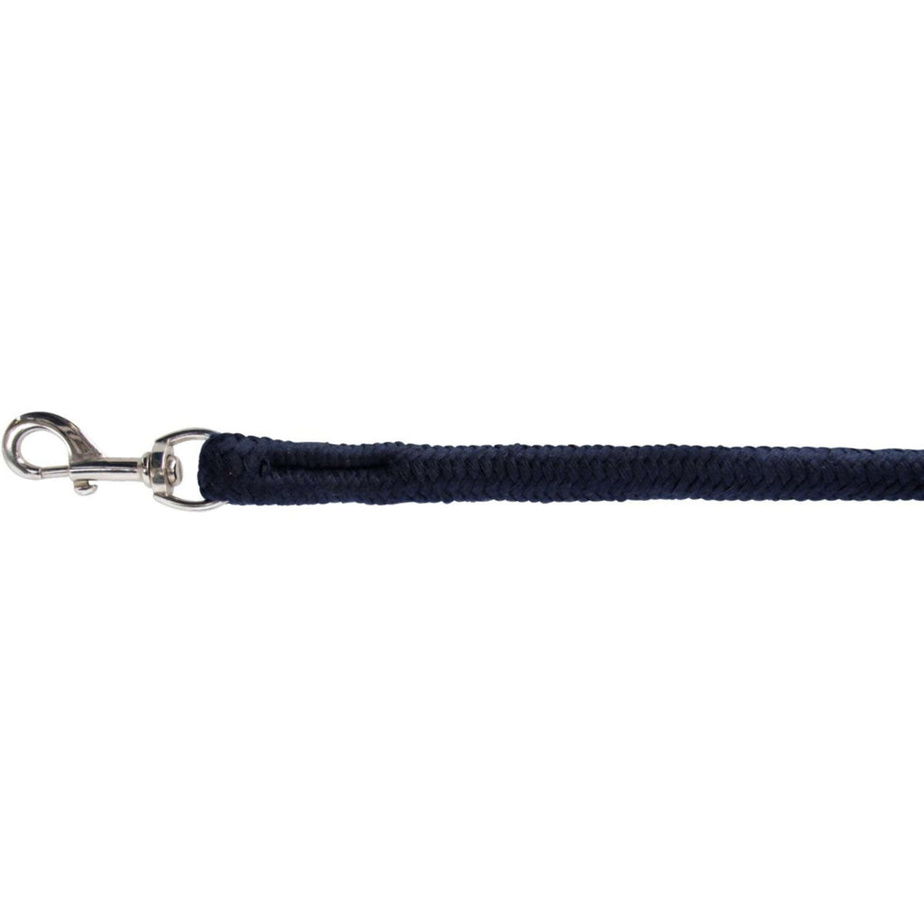 Kerbl Strick Baumwolle mit Karabinerhaken Blau