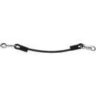 Covalliero Anbindekette Gummi Schwarz
