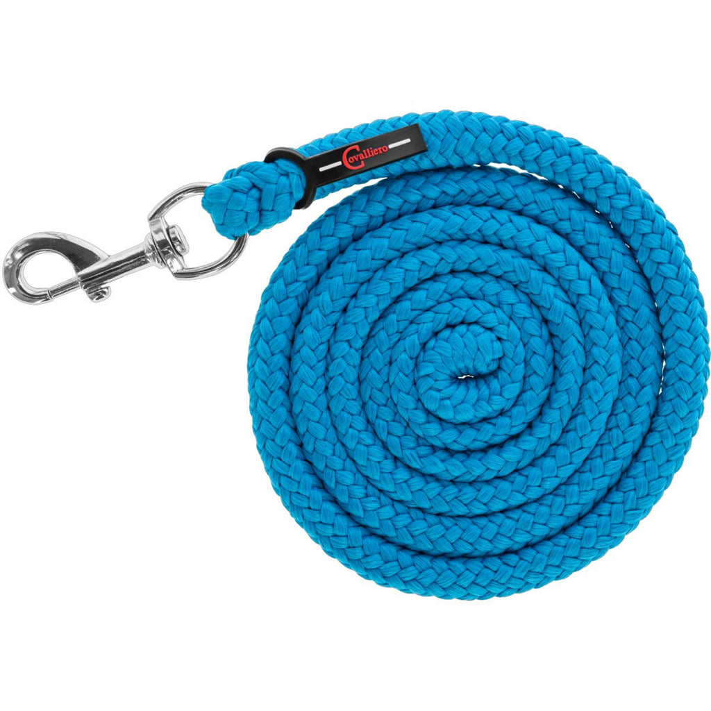 Covalliero Führstrick Hippo mit Karabinerhaken Blau