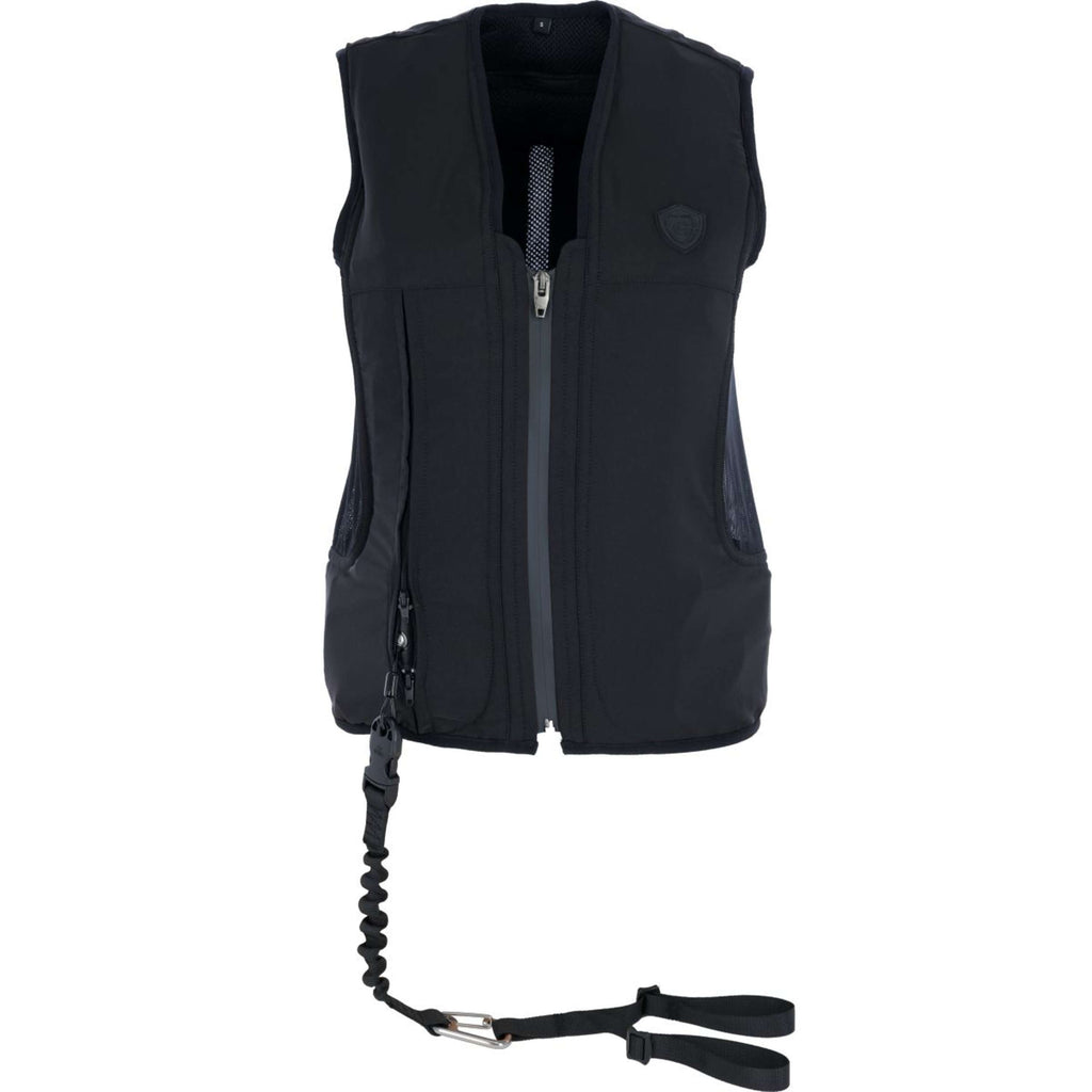 Covalliero Airbag Weste Manege Schwarz