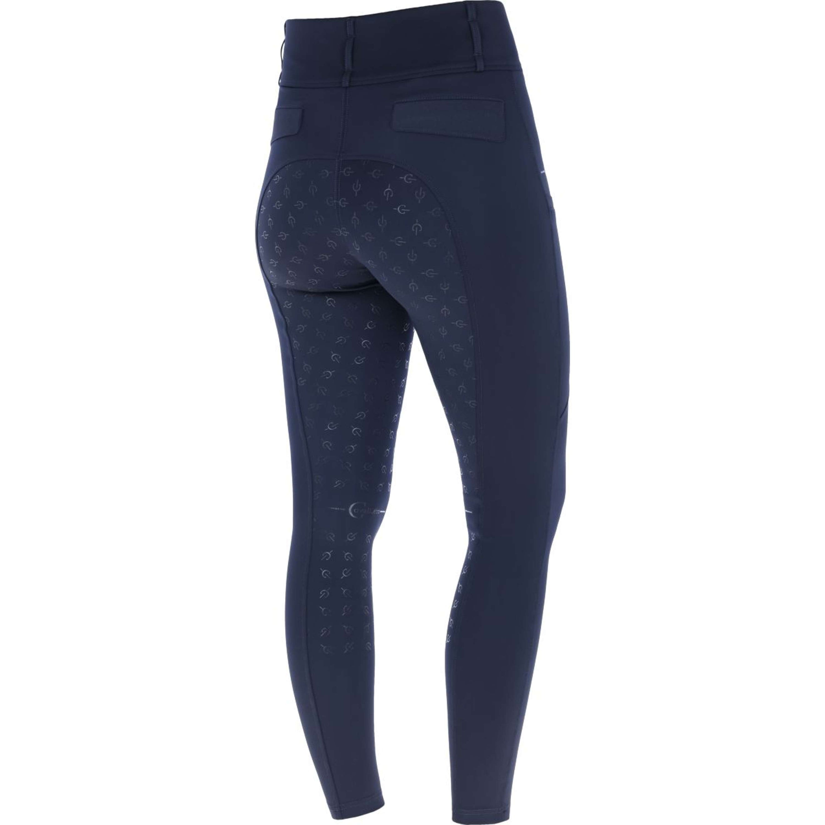 Covalliero Reitleggings Highwaist Full Grip Dark Navy Covalliero Reitleggings Highwaist Full Grip Dark Navy