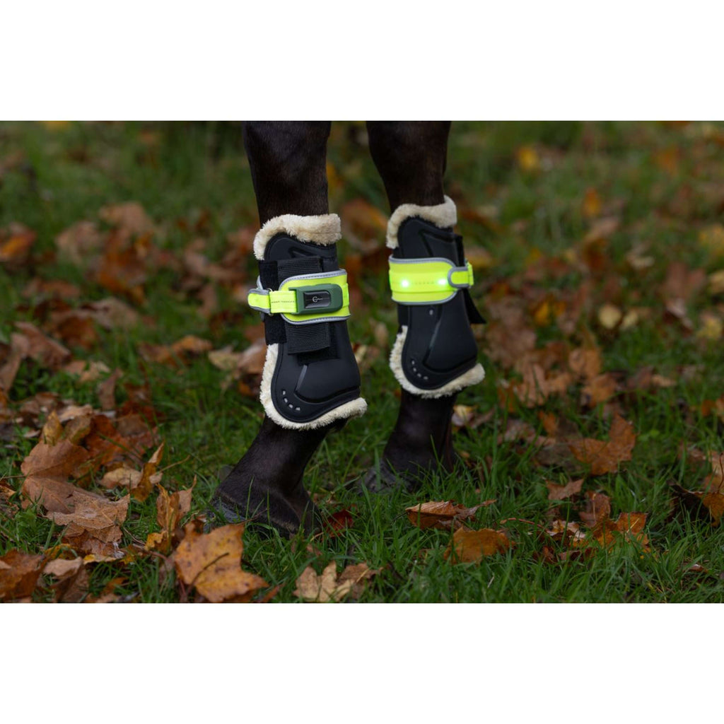 Covalliero Beinschutz Led Reflexion
