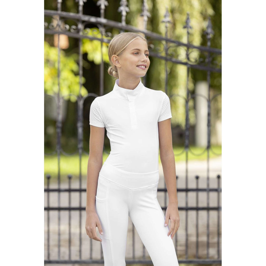 Covalliero Turniershirt Kinder Weiß