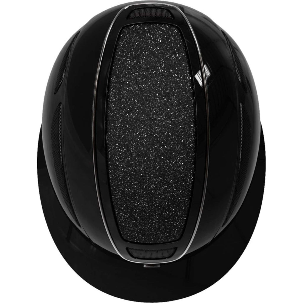 Covalliero Reithelm Elite Polo Schwarz lackiert