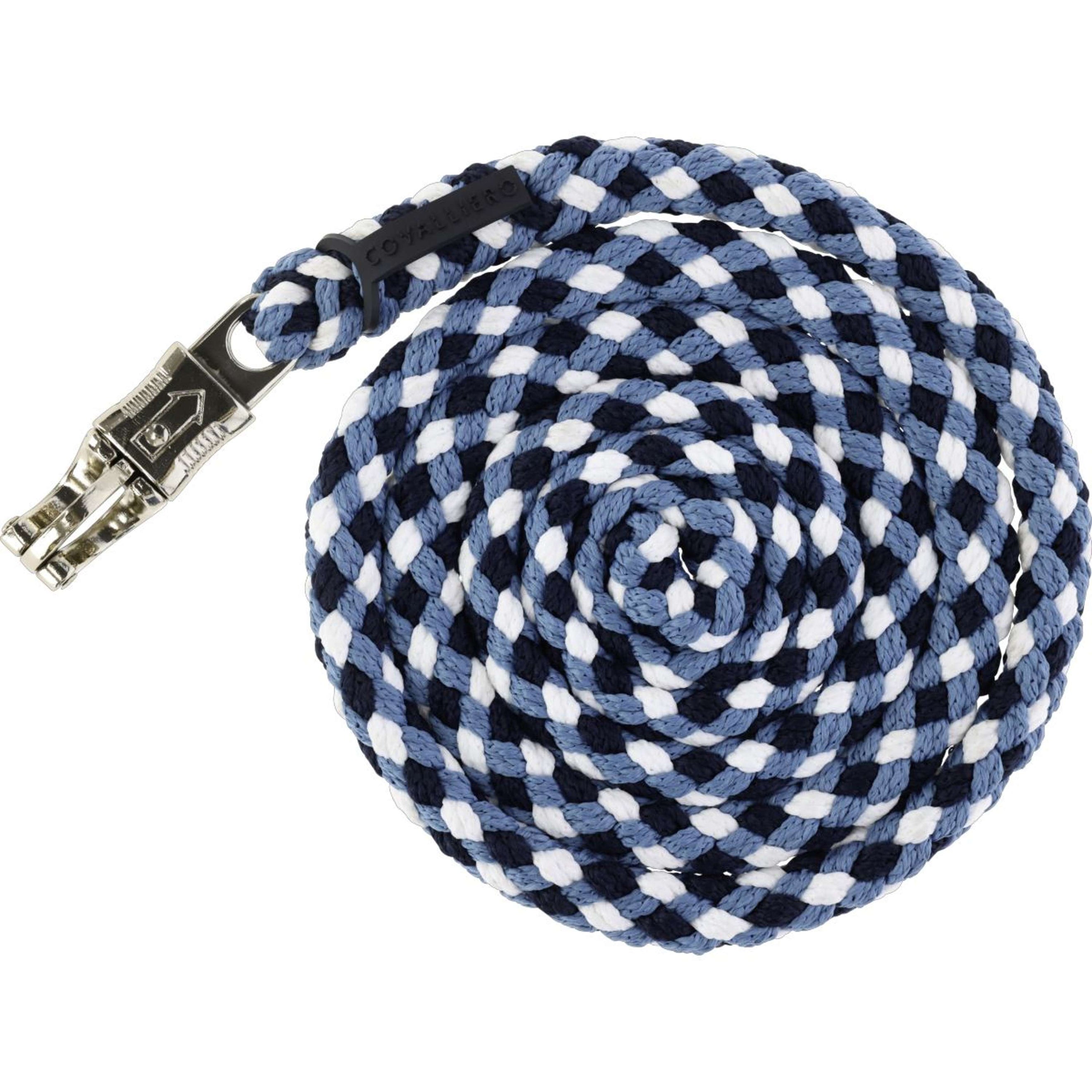 Covalliero Führstrick SS26 mit Panikhaken Dark Navy/Smoked Blue