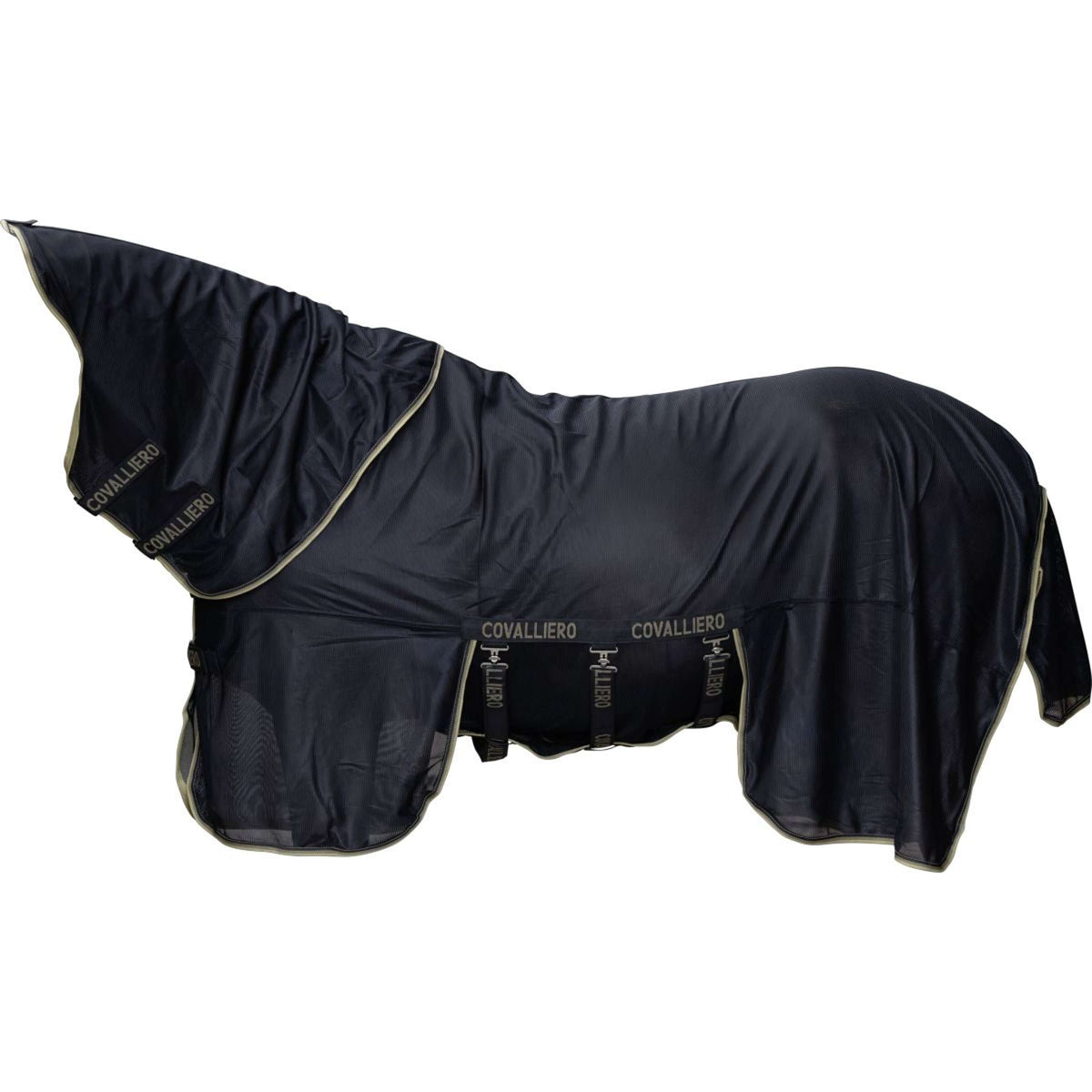 Covalliero Fliegendecke SS26 Schwarz
