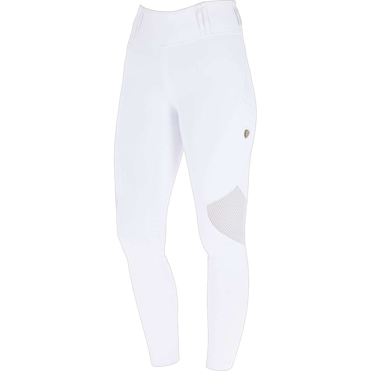 Covalliero Reitleggings Mesh SS26 Kinder Weiß