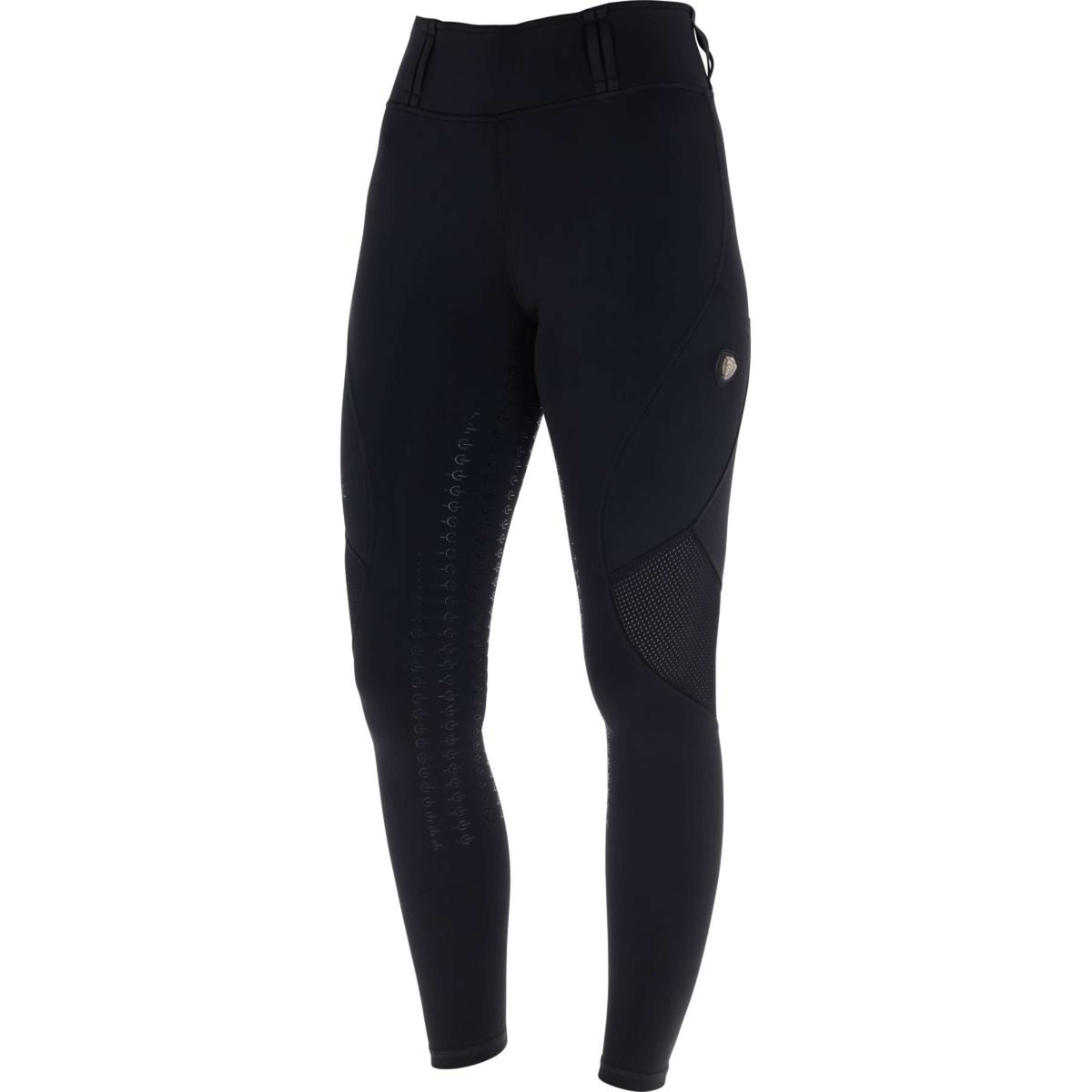 Covalliero Reitleggings Mesh SS26 Kinder Schwarz