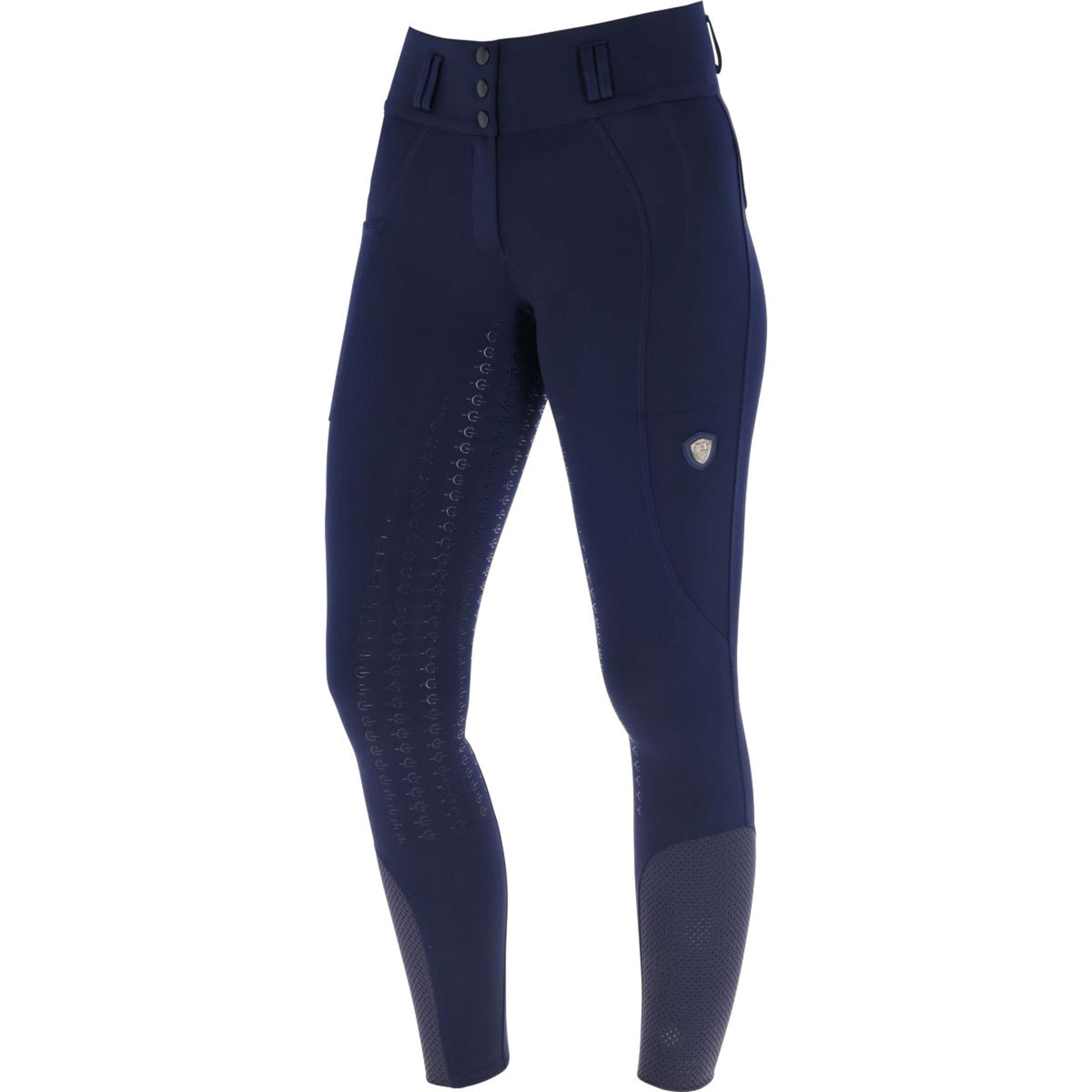 Covalliero Reithose SS26 Damen Full Grip Dunkle Navy