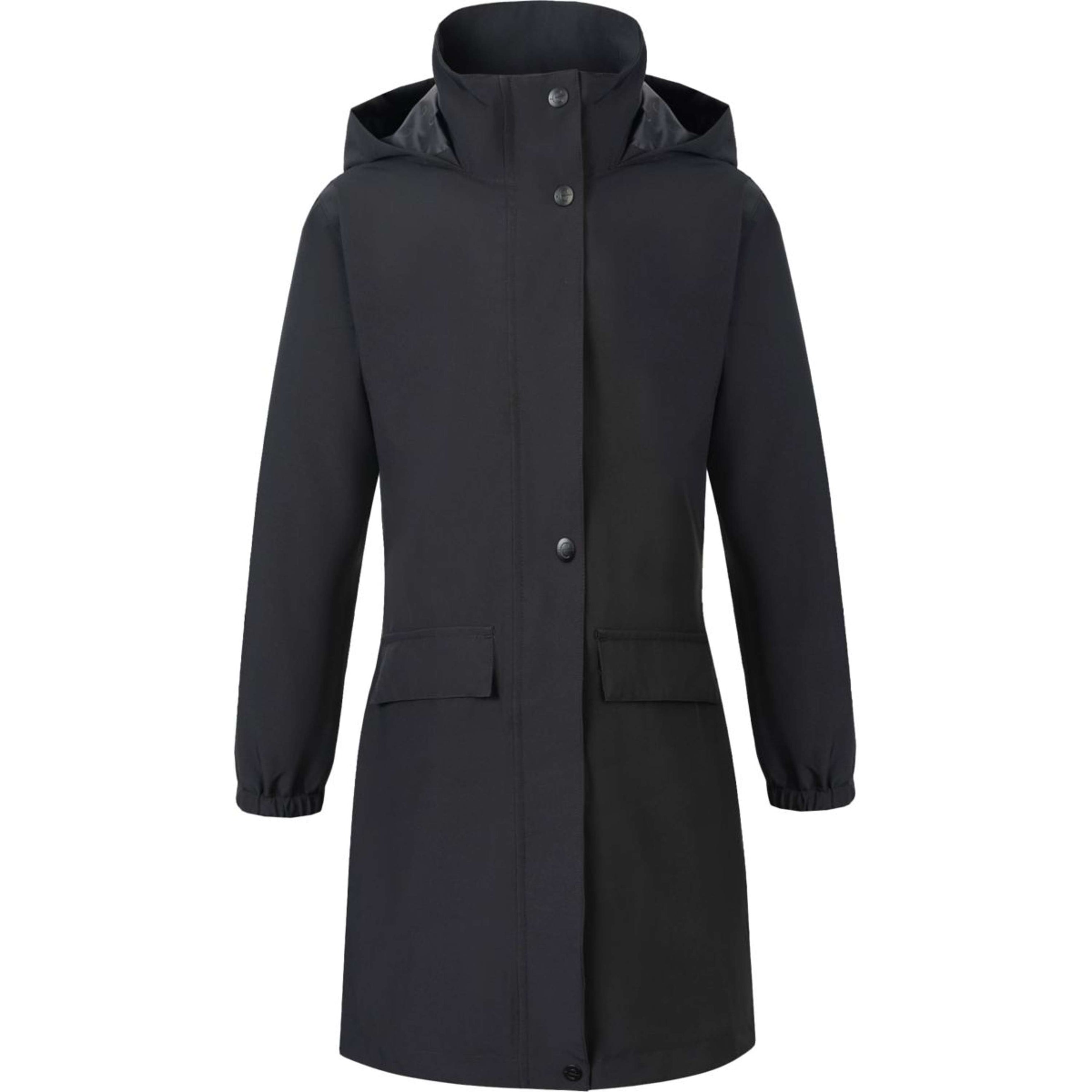 Covalliero Lange Regenjacke SS26 Kinder Schwarz