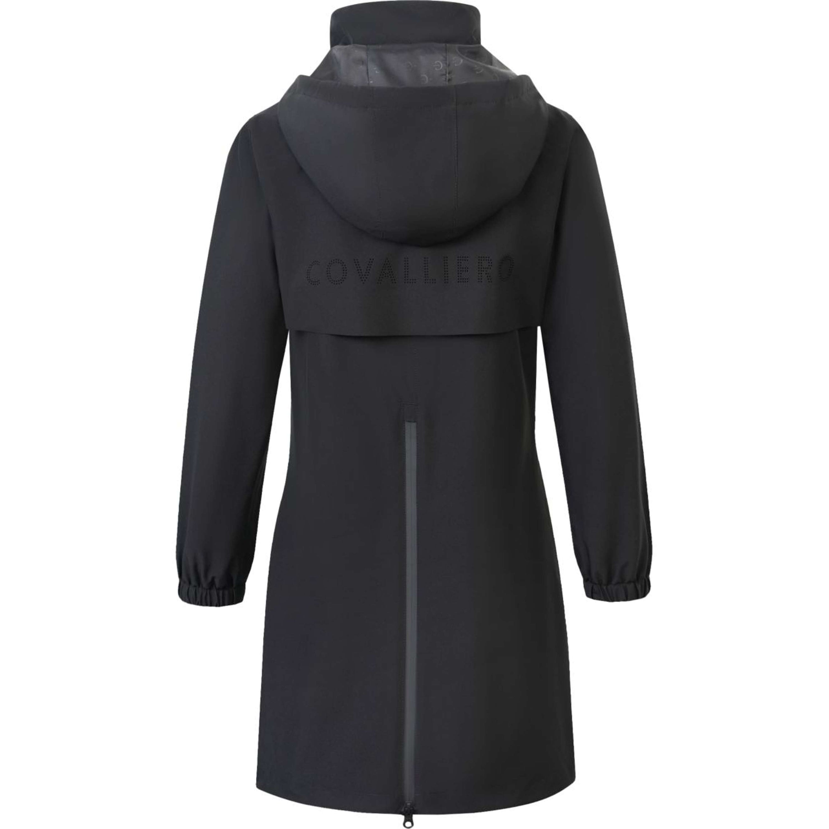 Covalliero Lange Regenjacke SS26 Kinder Schwarz