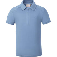 Covalliero Polo SS26 Kinder Smoked Blue