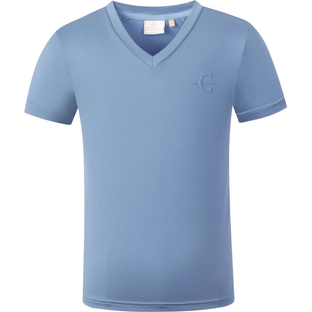 Covalliero T-Shirt SS26 Kinder Smoked Blue
